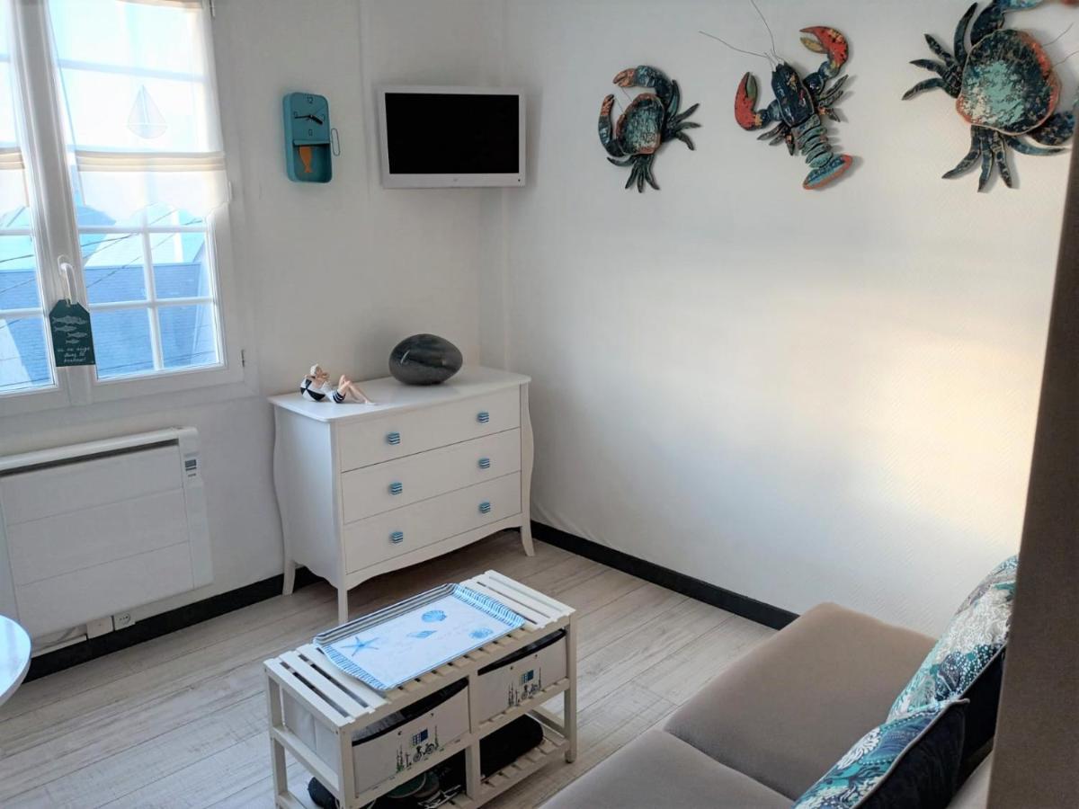 Le Petit Cabourg De La Cour Normande Studio Coeur De Ville -1 A 2 Personness Exteriör bild